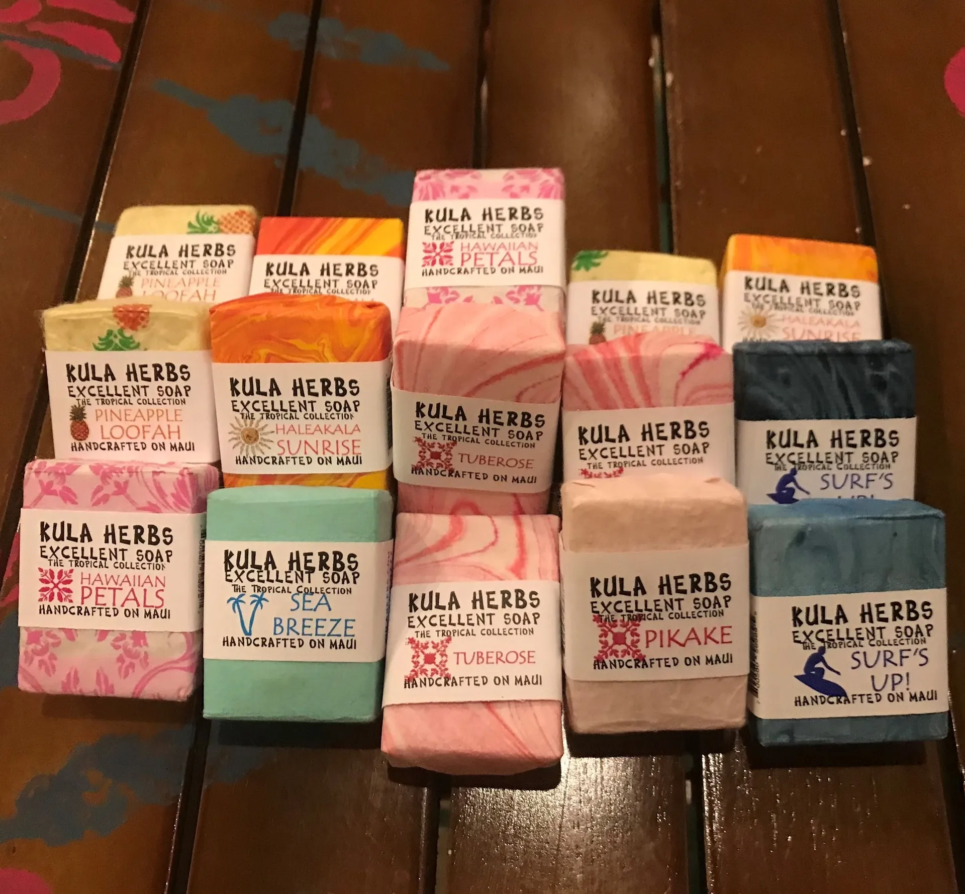 ハワイ　KULA HERBS EXCELLENT SOAP TUBEROSE　ミントの香り